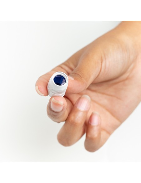 Linterna LED médica de exploración y diagnostico metalica con filtro azul  desmontable