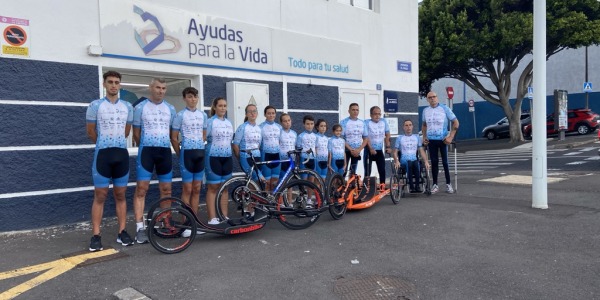 Presentación del equipo Viclass y resultados de la IV prueba de ciclismo adaptado de la Liga Acentejo